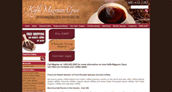 Desktop Screenshot of kmocoffee.com